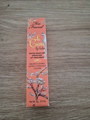 Baume a levres La Crème Too faced