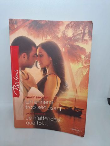 "Un ennemi trop séduisant" de Tracy Sinclar "Je n'attendais que toi" de Dawn Temple.
Harlequin