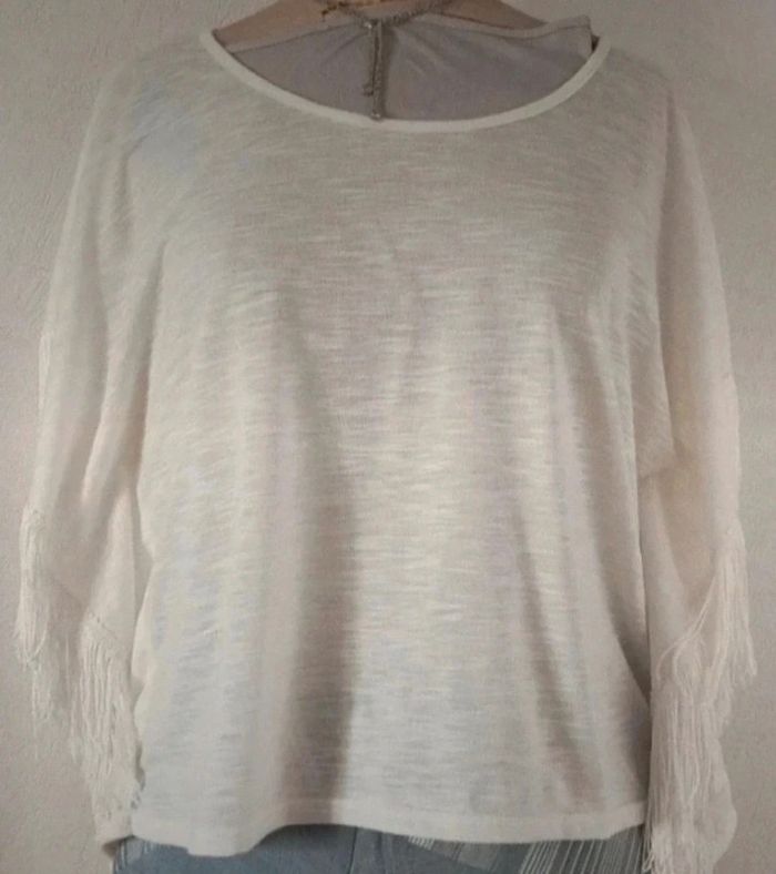 Superbe tunique bohème à franges