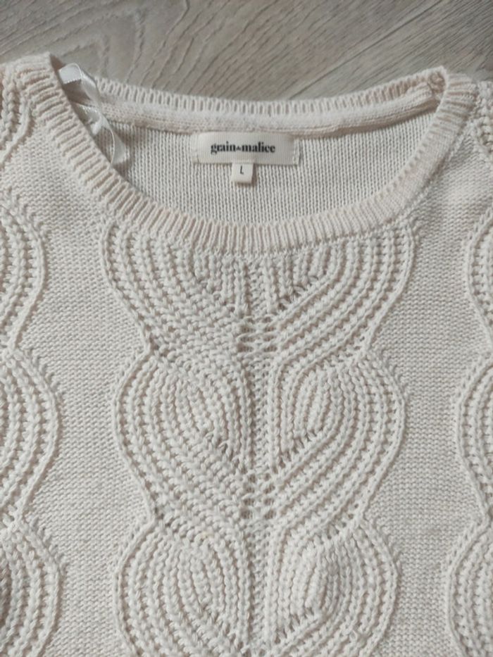 Pull grain de malice - photo numéro 4