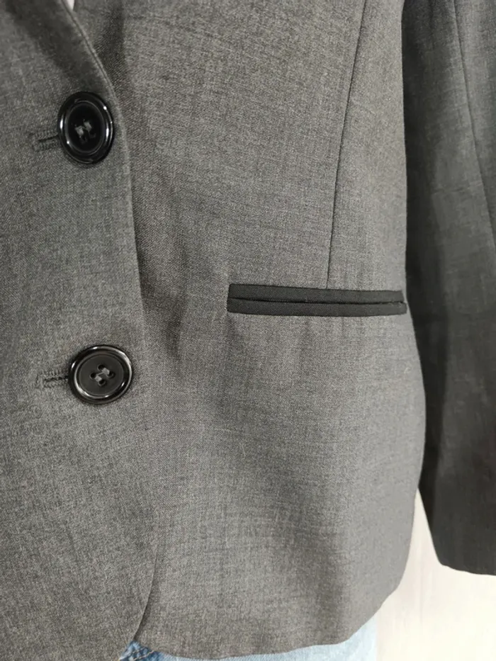 Sœur "Blazer cintrée anthracite" t. L - photo numéro 2