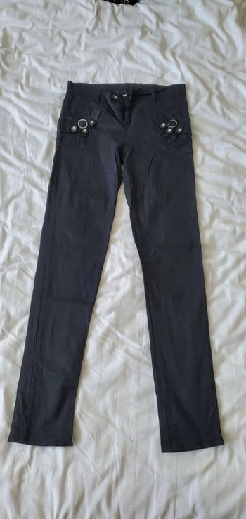 Pantalon fin élastique T36