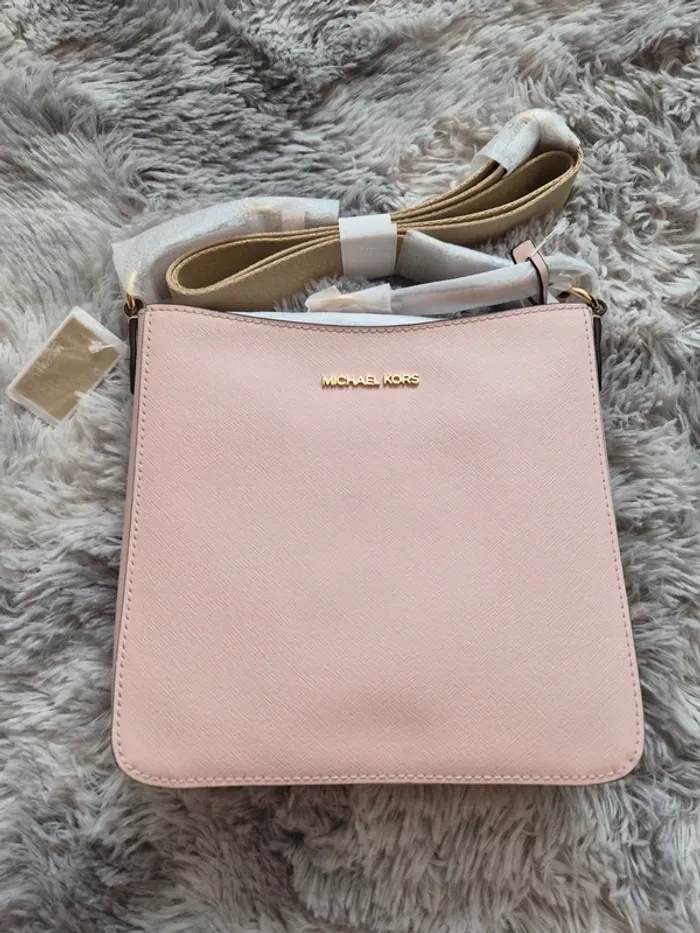 Sac bandoulière Michael Kors – Rose poudré – Neuf avec étiquettes