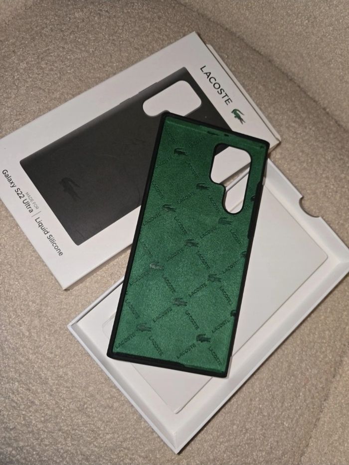 Coque Lacoste S22 ultra - photo numéro 2