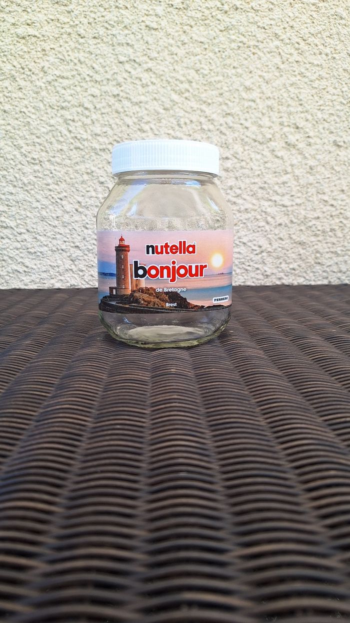 🌰 Pot de Nutella thème " Bonjour de Bretagne "