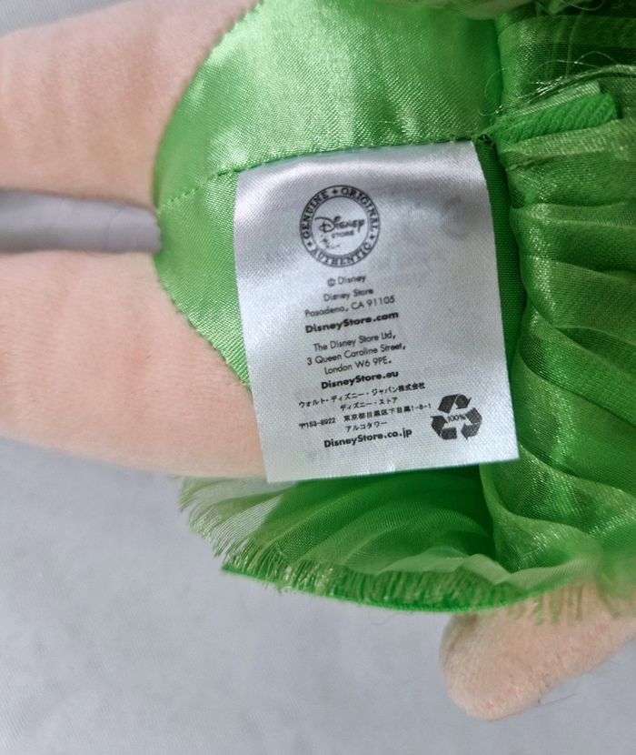 Peluche officielle Disney , la fée clochette - photo numéro 3