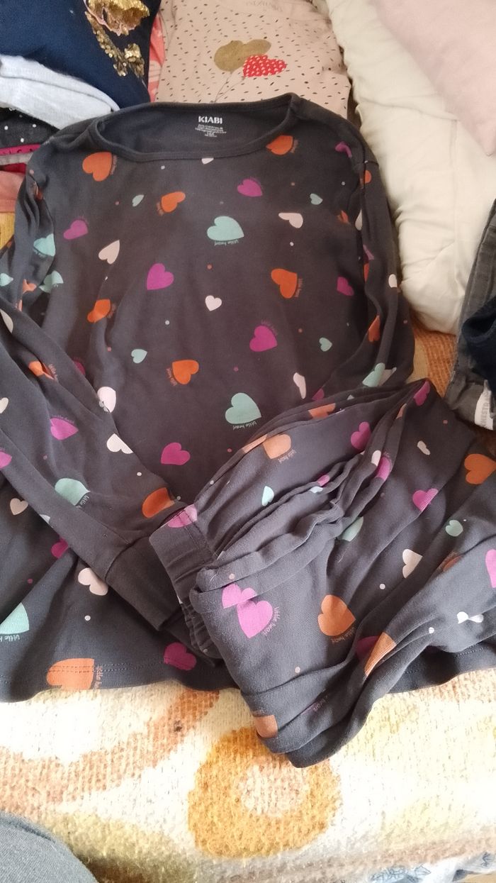 Pyjamas fille taille 14 ans