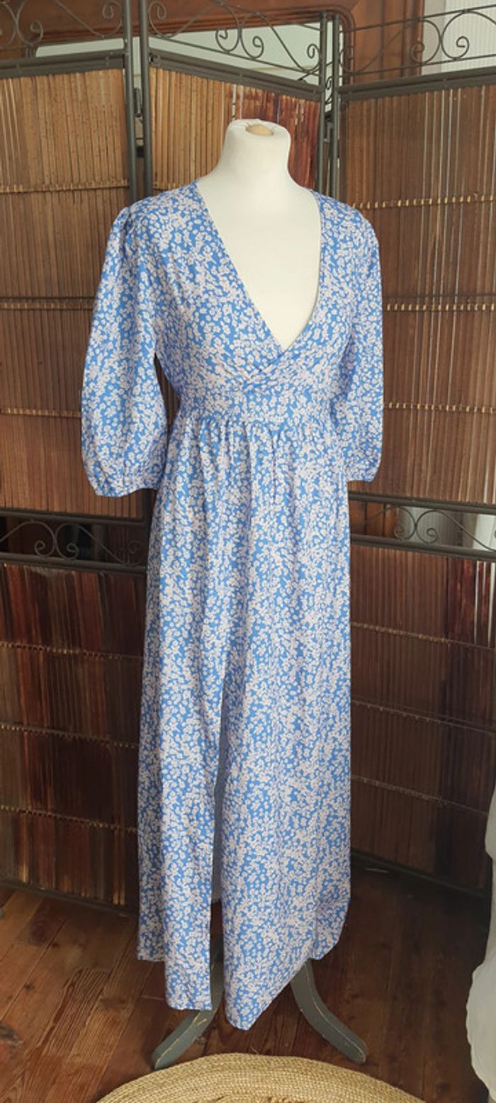 Robe longue fleurie taille XS