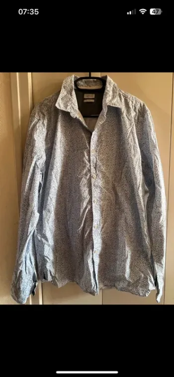 Chemise à motif XL Esprit