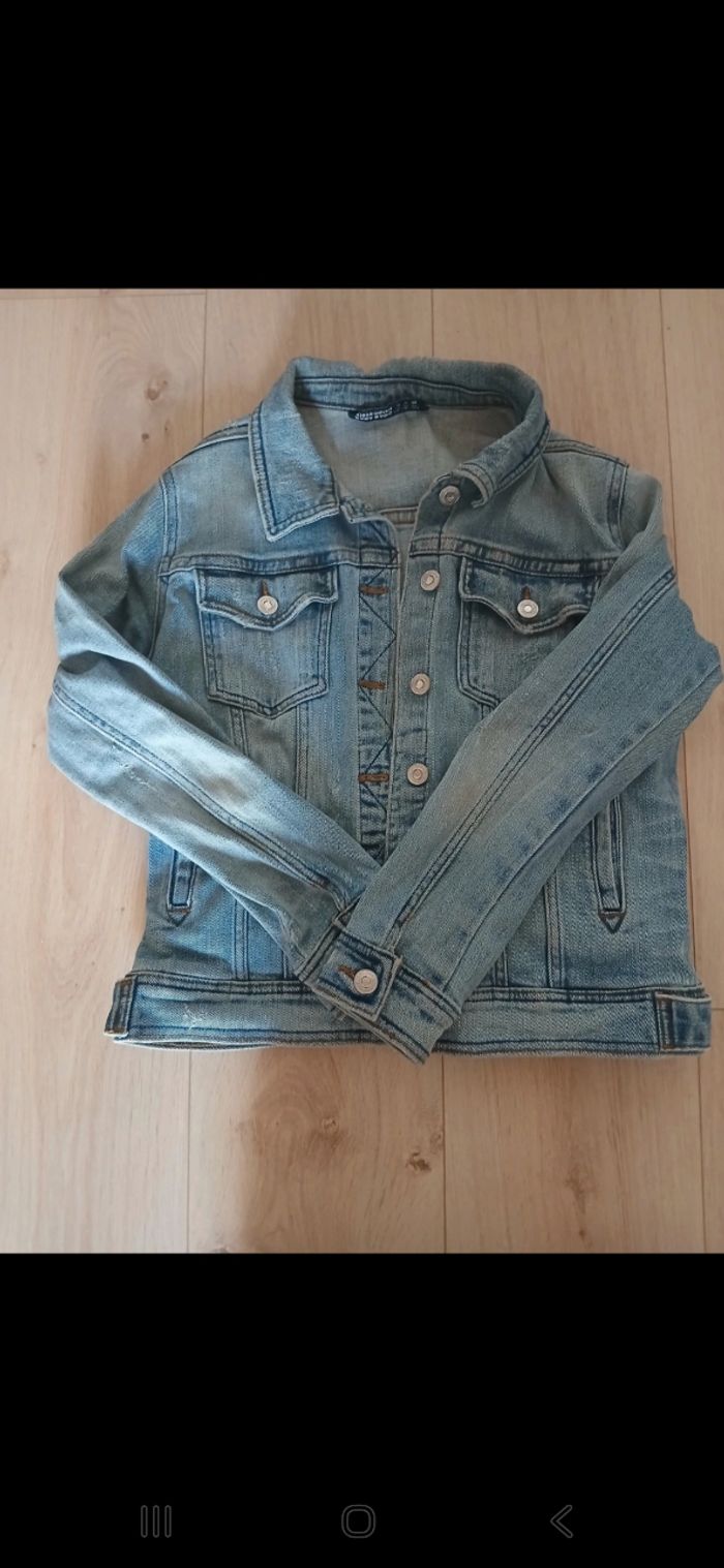 Jolie veste en jean Zara