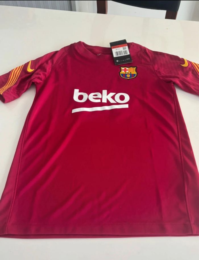 Maillot d'entraînement officiel FC Barcelone (Barça) saison 2019-2020. - photo numéro 9