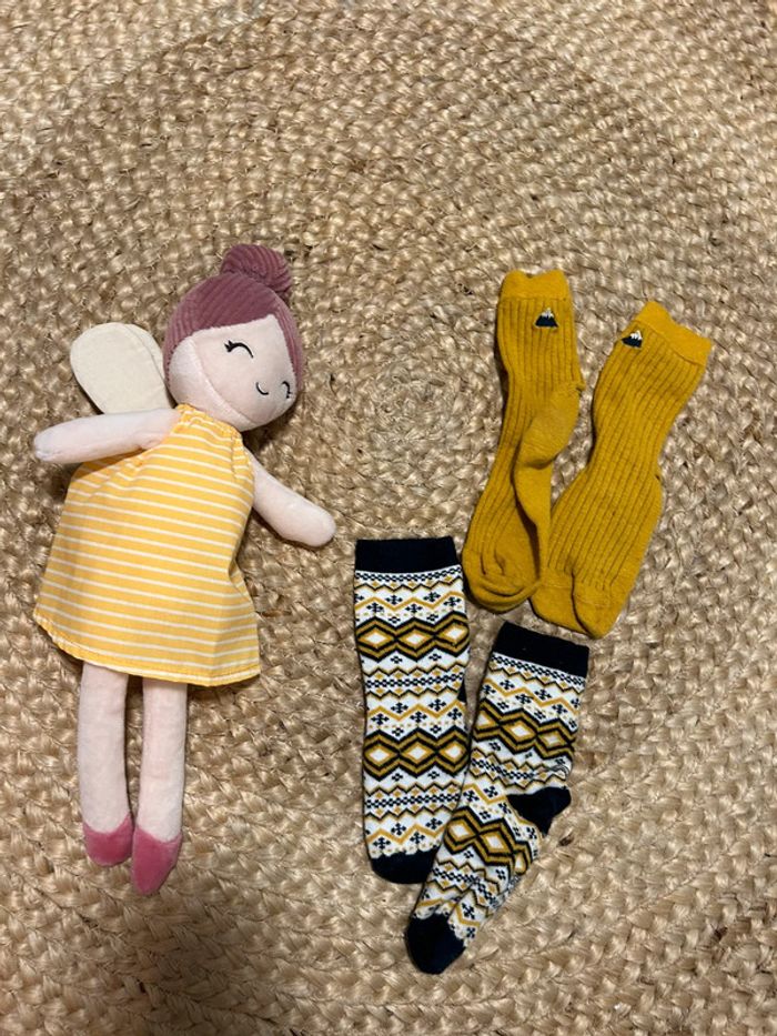 Lot de 2 paires de chaussettes garçon Little cigogne
