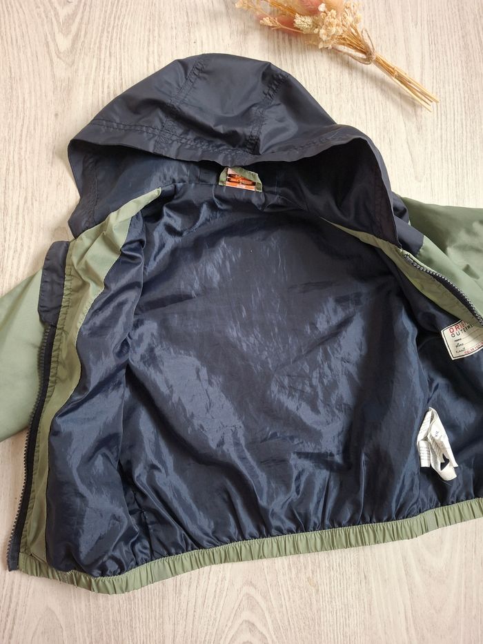Veste coupe-vent pluie garçon kaki Tape à l’œil/TAO – 3 ans - photo numéro 4