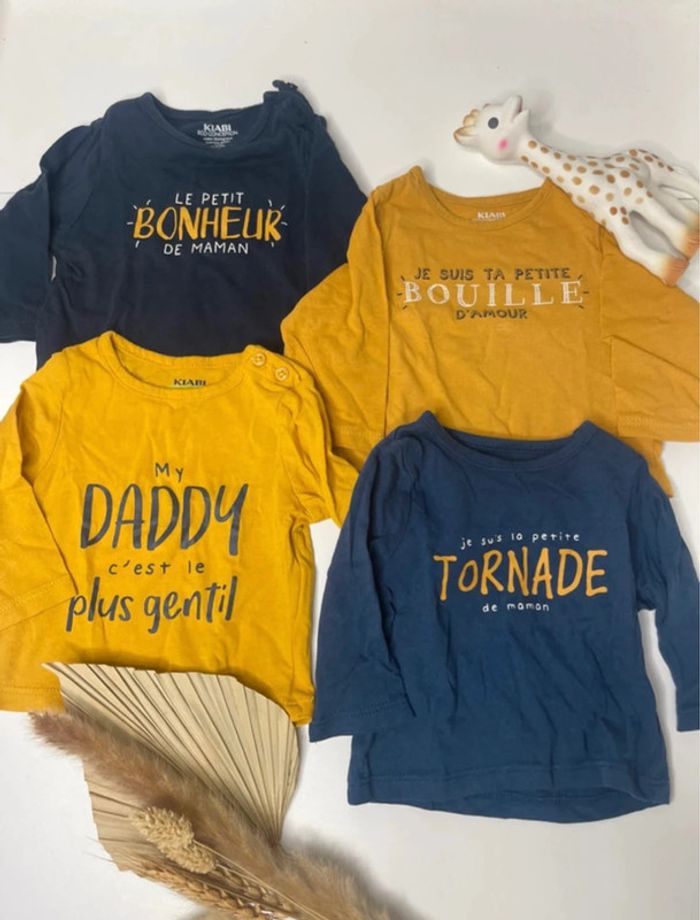 Tee-shirts à manches longue kiabi garçon