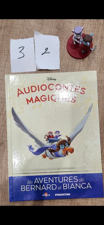 Audioconte 32 magique collection altaya livre et figurine audio conte audio compte