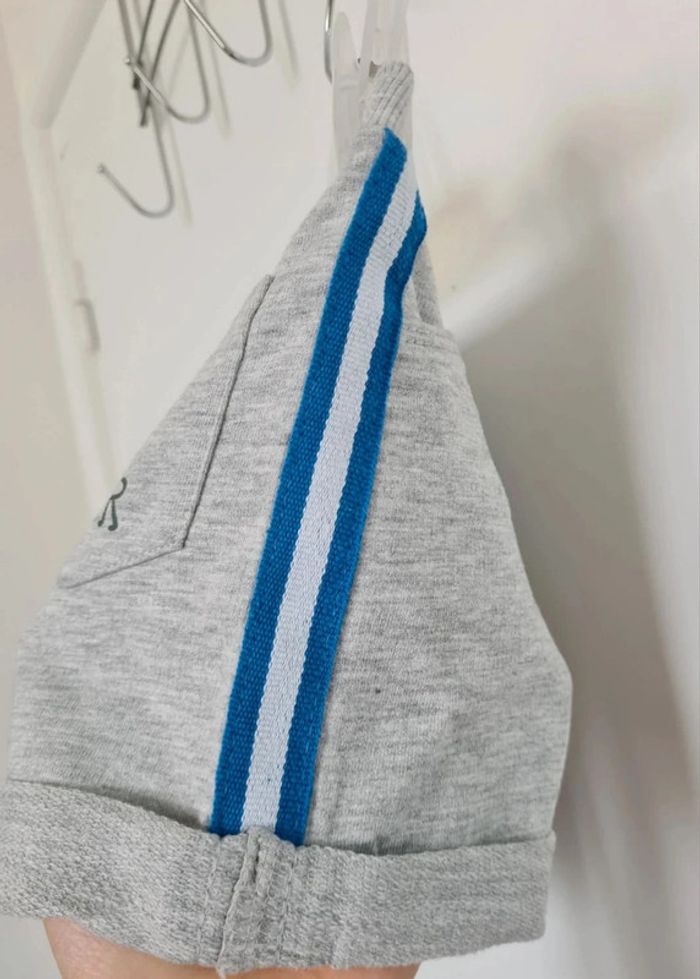 Short été bébé moltoné gris 6 mois neuf - photo numéro 4