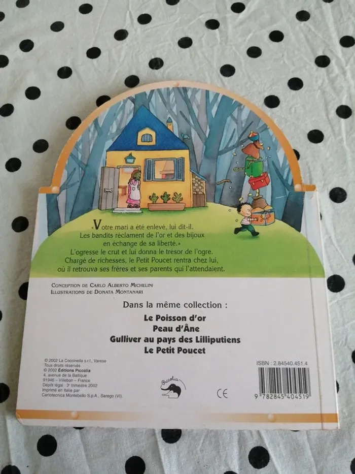 Livre le petit poucet avec des volets à soulever - photo numéro 4