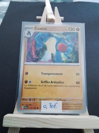 Carte Pokémon Coatox 115/193