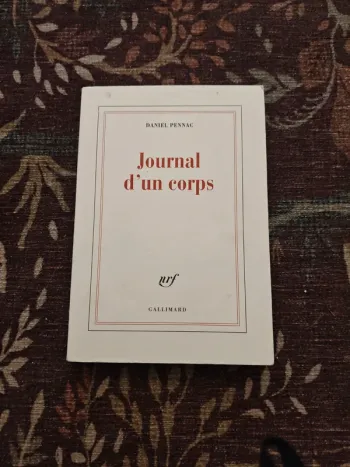 Le journal d'un corps de Daniel Pennac