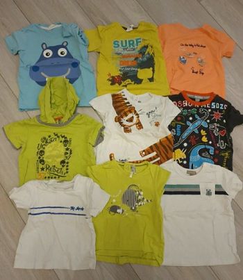 Lot de 9 t-shirts garçon taille 12 mois très bon état
Orchestra