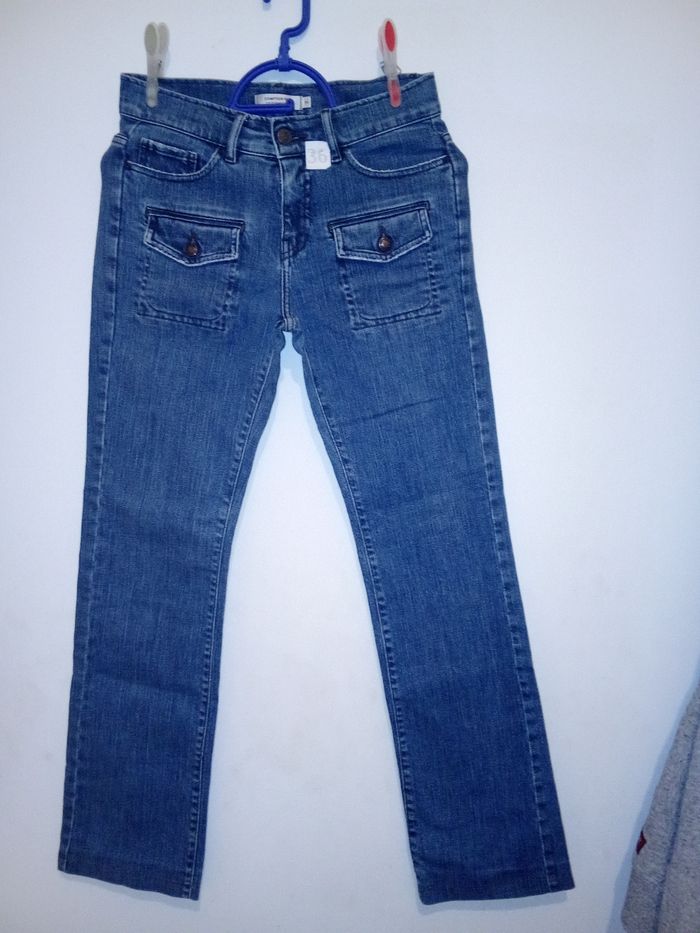 Jean de femme taille 36 de marque comptoir des cotonniers - photo numéro 4