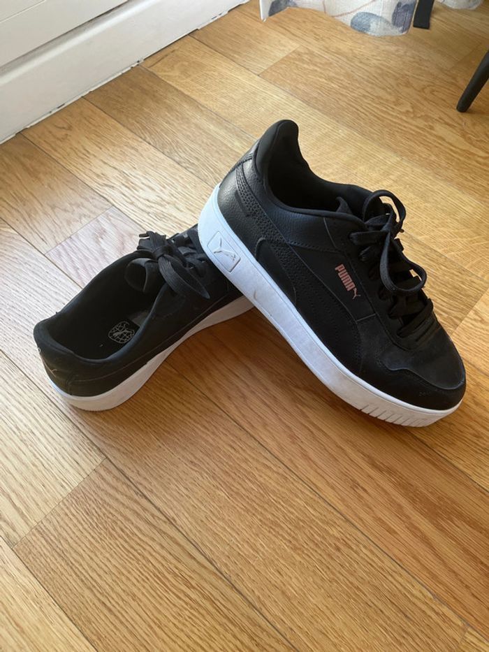 Chaussures puma noir pour femme - photo numéro 1