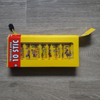Lot de 10 tubes de colle Super Mario Uhu Stic NEUF