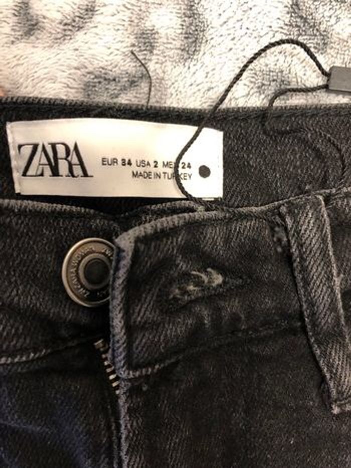 Jeans Zara fille - Taille 34 - photo numéro 4