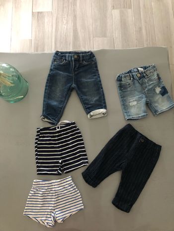 Shorts et pantalons kiabi et autres