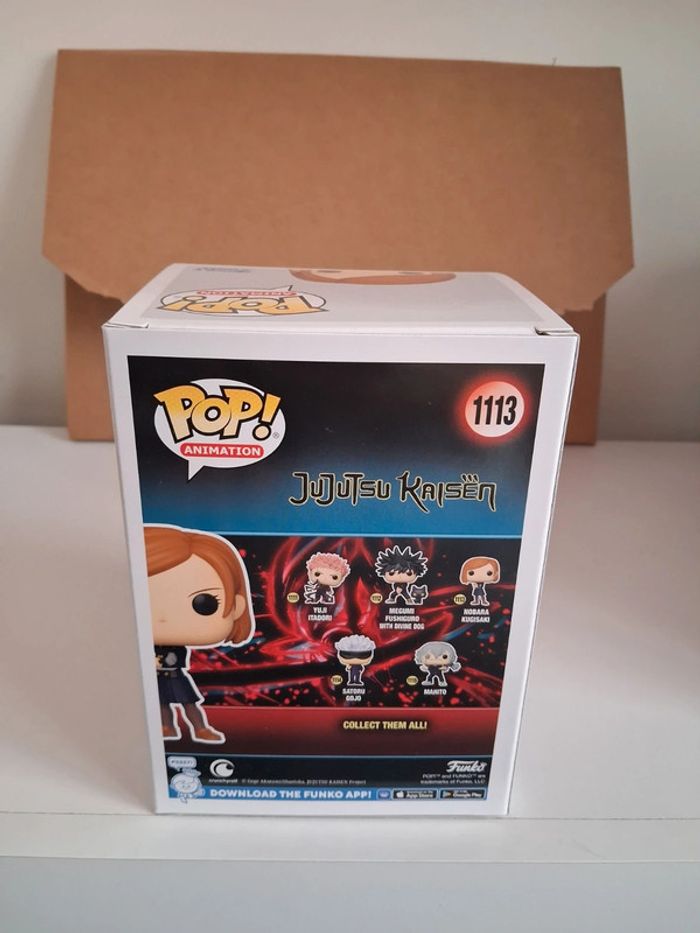 Figurine Funko Pop Nobara Kugisake 1113 Jujutsu Kaisen - photo numéro 3