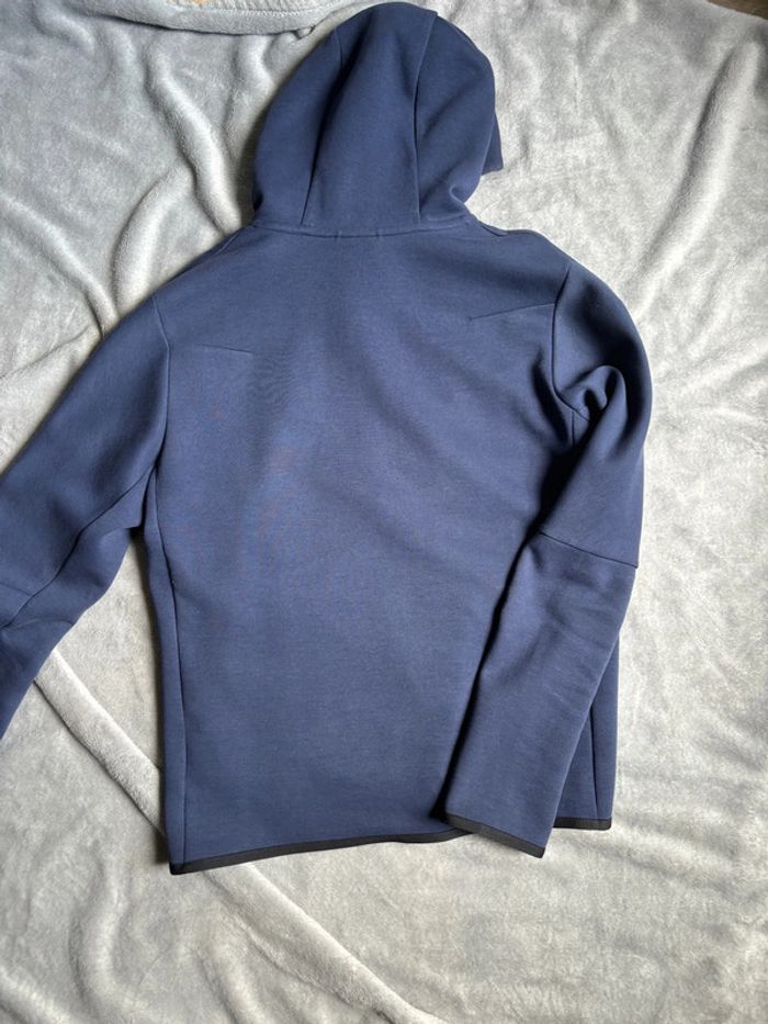 Gilet Nike tech Fleece Bleu Marine - photo numéro 2