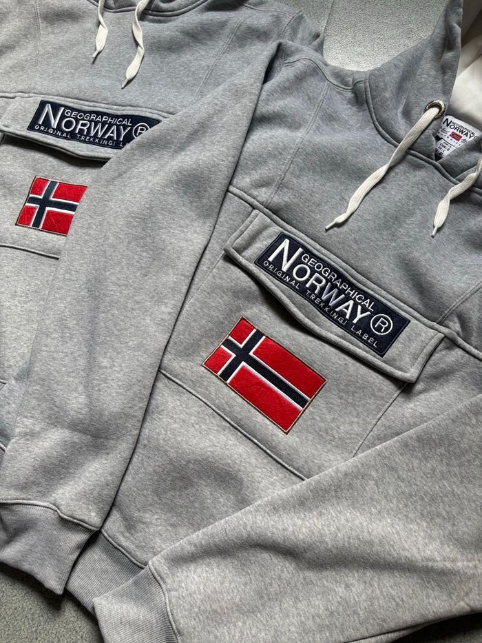 Lot de 2 pulls Geographical Norway | Taille L et M - photo numéro 2
