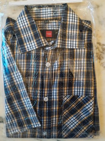 Chemise manches courtes homme 37/38 neuve