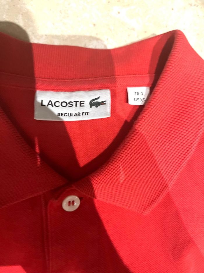 Polo lacoste - photo numéro 2