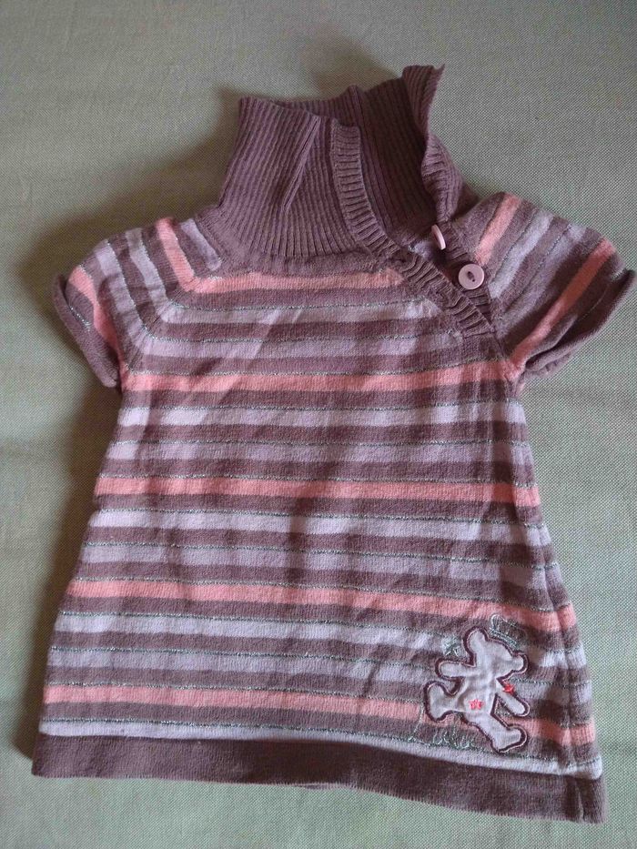 Robe taille 3 mois en très bon état marque lulu castagnette