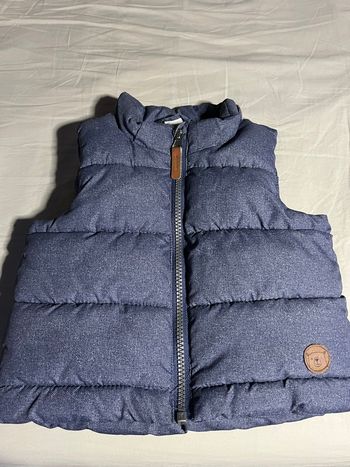 Doudoune sans manches 9 mois