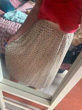 Jupe longue plissée