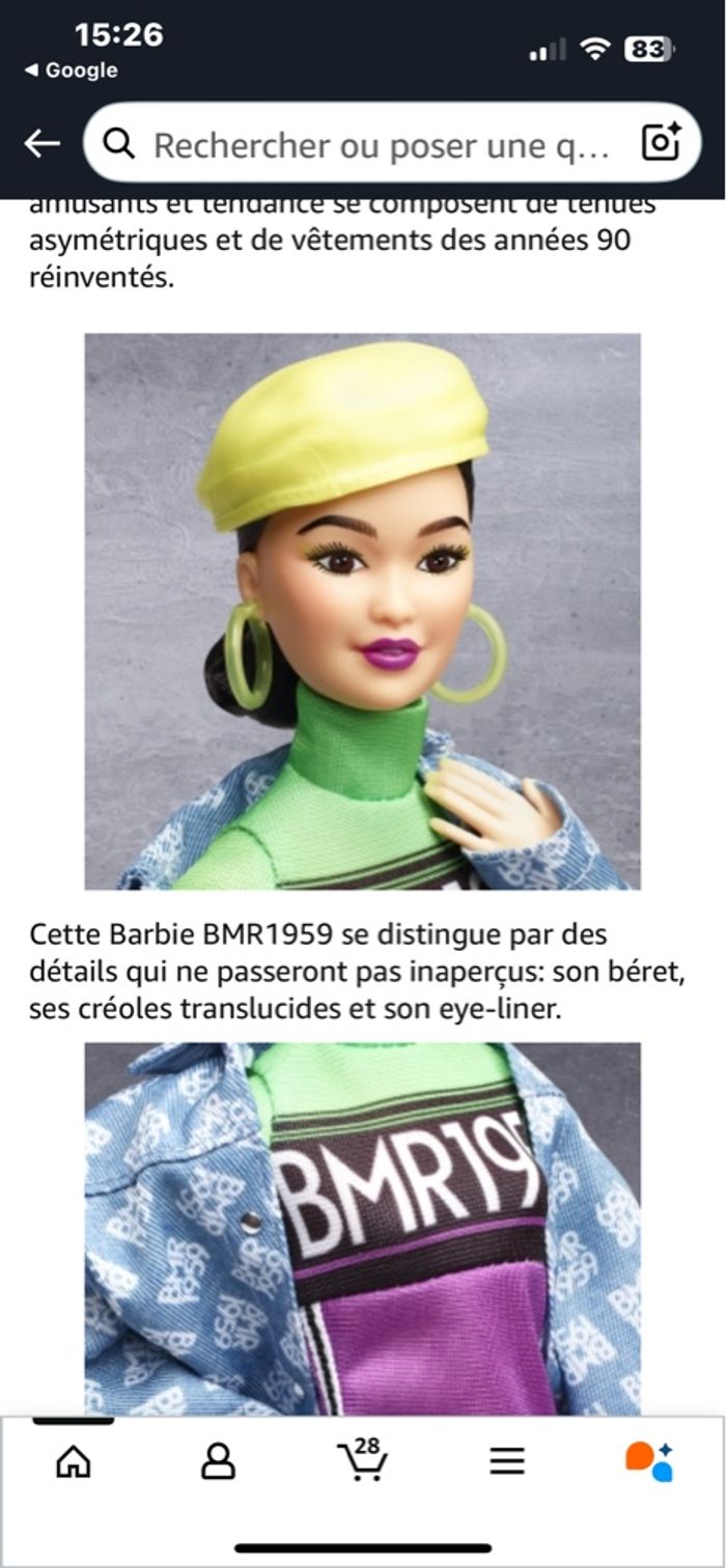 Barbie collection BMR1959 - photo numéro 2