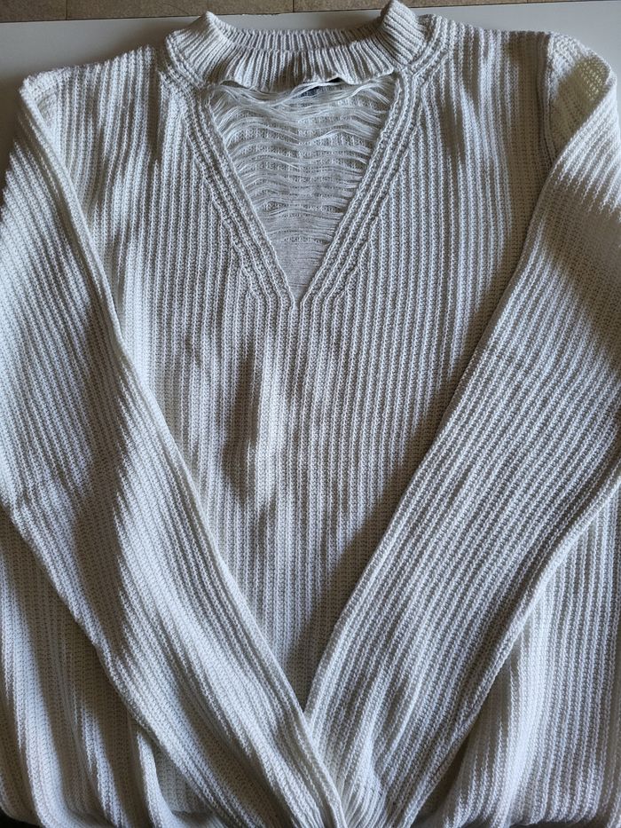 Pull blanc