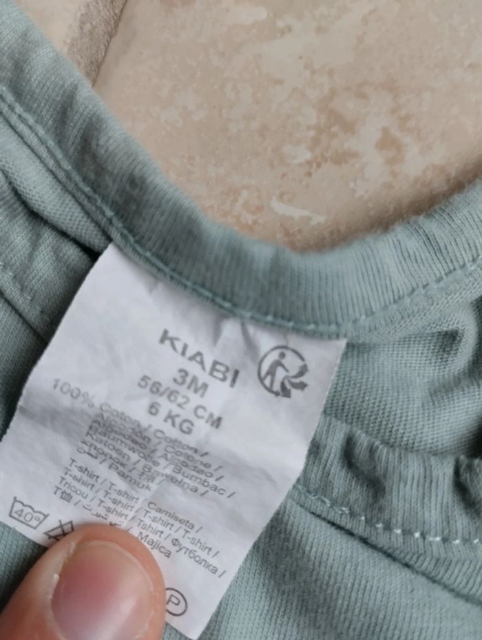 T-shirt manches longues 3 mois - photo numéro 3