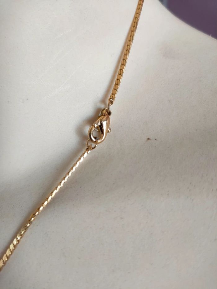 Collier doré vintage - photo numéro 14