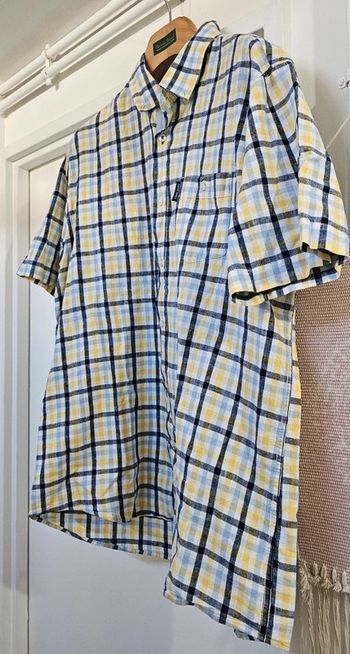 Chemise Coton Lin Saint James Taille XXL