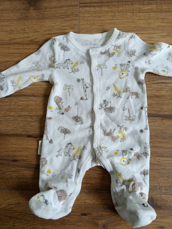 Lot vêtements garçon 1 mois 54 cm - photo numéro 5