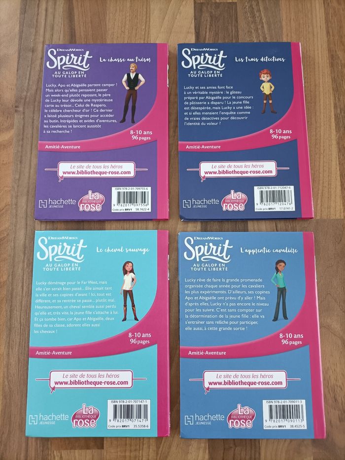 Lot 4 livres spirit tome 1,2,3,5 - photo numéro 4