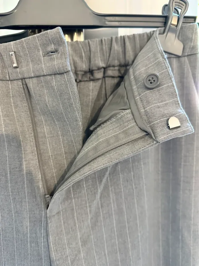 Pantalon tailleur à rayures - photo numéro 3