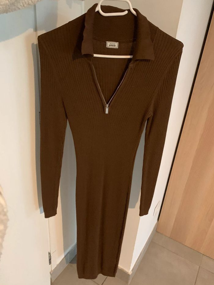 Robe longue côtelé - photo numéro 3