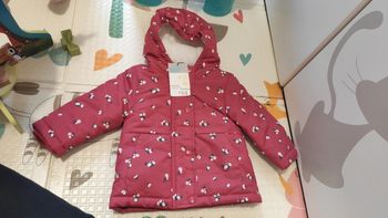 Manteau hiver bébé fille 12 mois neuf