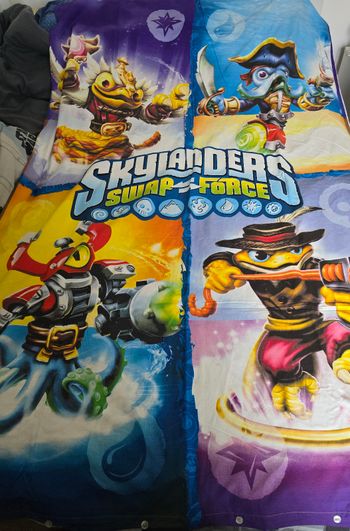 Housse de couette skylanders swap force