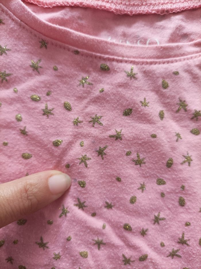 Lot de 6 t-shirts manches longues fille 4 ans - photo numéro 7