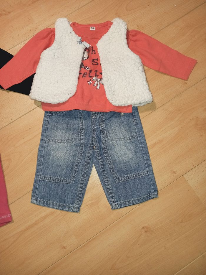 Lot 9 mois 71/74cm mi saison - photo numéro 4